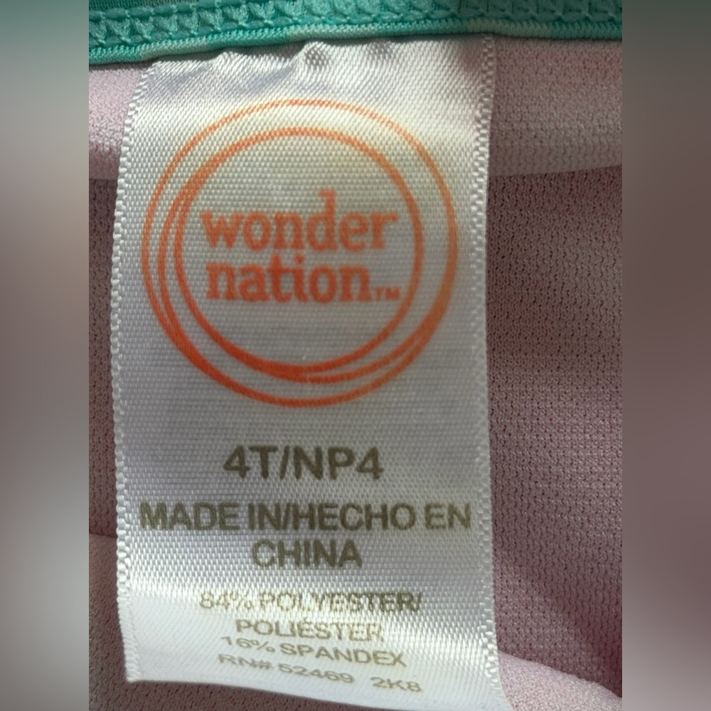 Wonder Nation Toddler Girls Watermelon 2 Piece Bikini Swimsuit Size 4T NWOT - Picture 3 of 3
